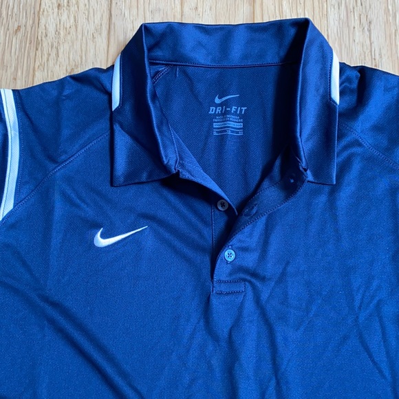 Men’s Nike Game Day Polo Navy - Picture 4 of 9